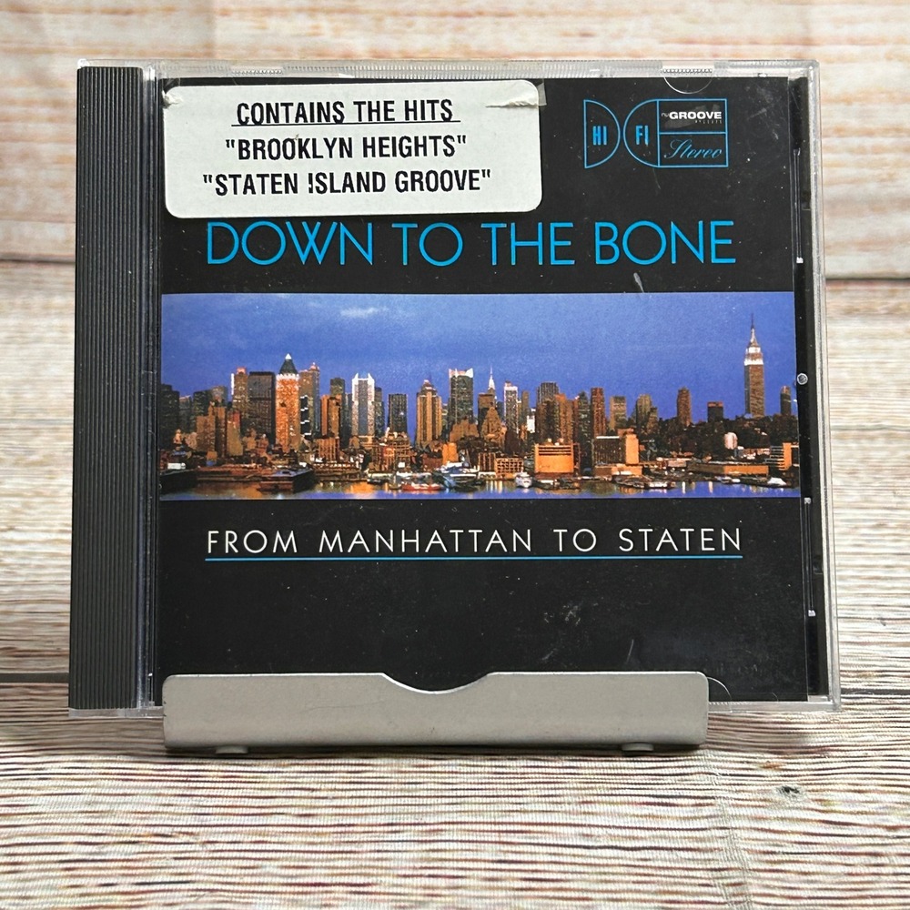 Down To The Bone From Manhattan To Staten CD NuGroove Records NUG-3004 Jazz Funk